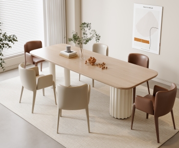 Modern Dining Table And Chairs-ID:157143121