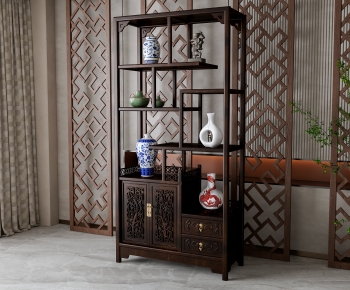 New Chinese Style Antique Rack-ID:373229981