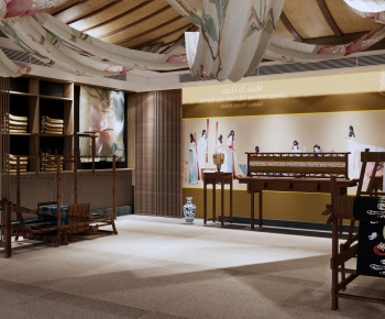 New Chinese Style Exhibition Hall-ID:750667104