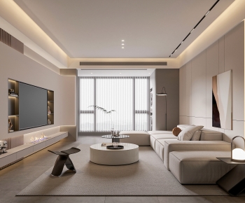 Modern A Living Room-ID:532911065
