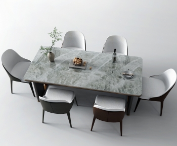 Modern Dining Table And Chairs-ID:522964005