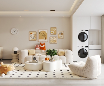 Modern A Living Room-ID:310559994