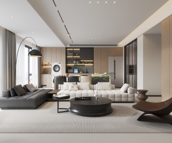 Modern A Living Room-ID:857111938