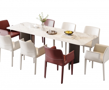 Modern Dining Table And Chairs-ID:882446058