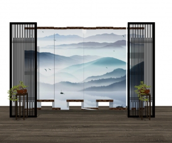 New Chinese Style Partition-ID:146779063
