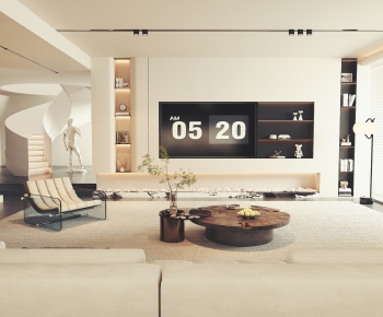 Modern A Living Room-ID:549412971