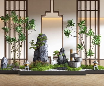 New Chinese Style Plant Landscaping-ID:174403918