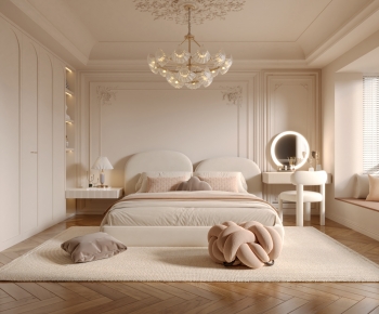 French Style Bedroom-ID:245120056