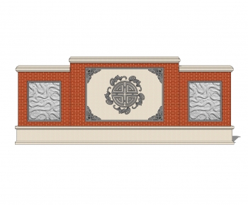 New Chinese Style Chinese Style Landscape Wall-ID:241889959