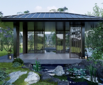 New Chinese Style Pavilion-ID:909354935