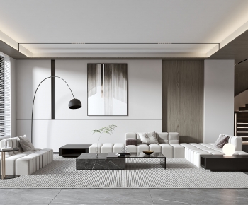 Modern A Living Room-ID:760051974