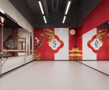 New Chinese Style Dance Classroom-ID:329607961