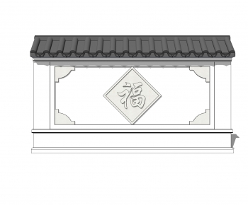 New Chinese Style Chinese Style Landscape Wall-ID:946935895