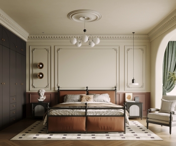 French Style Bedroom-ID:819716938