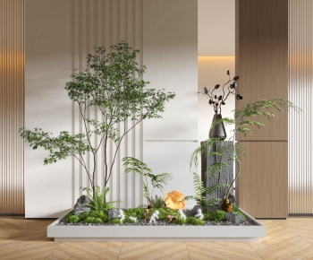 New Chinese Style Plant Landscaping-ID:313206914