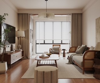 Modern A Living Room-ID:804145105