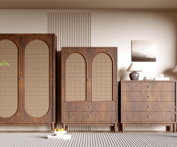 Wabi-sabi Style Side Cabinet/Entrance Cabinet-ID:310919313