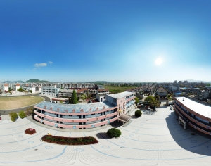 白天城市生态绿化全景HDR-ID:126633881