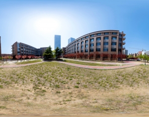 城市小区社区广场全景HDR-ID:321717024
