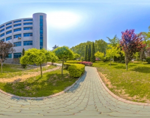 城市小区社区广场全景HDR-ID:419122939