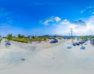 城市小区社区广场全景HDR-ID:263869881