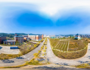 城市小区社区广场全景HDR-ID:146445999