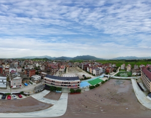 农村乡镇户外全景HDR-ID:535953041