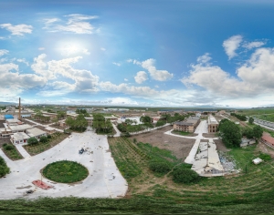 农村乡镇户外全景HDR-ID:710179095