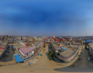 农村乡镇户外全景HDR-ID:149240023