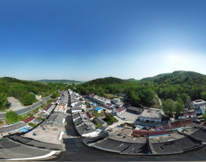 农村乡镇户外全景HDR-ID:227153061