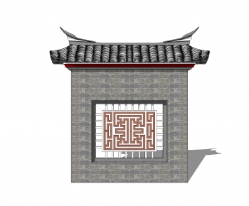 Chinese Style Landscape Wall-ID:265398039