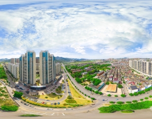 白天城市生态绿化全景HDR-ID:559113986
