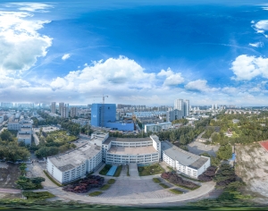 白天城市生态绿化全景HDR-ID:310996066