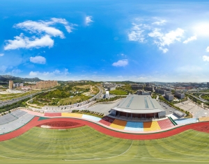 白天城市生态绿化全景HDR-ID:158140901