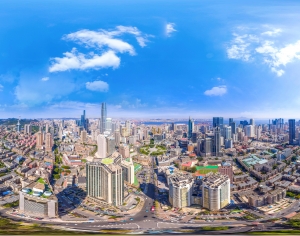 白天城市生态绿化全景HDR-ID:359687099