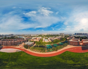白天城市生态绿化全景HDR-ID:459117896