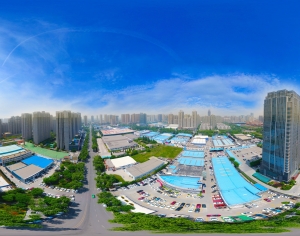白天城市生态绿化全景HDR-ID:684705023