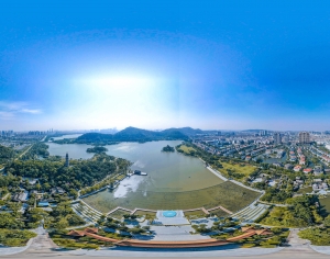 白天城市生态绿化全景HDR-ID:933699652