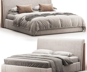 Modern Double Bed-ID:477935089