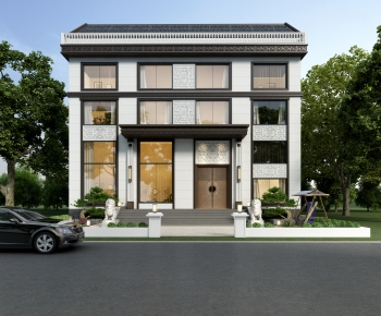 New Chinese Style Detached Villa-ID:867827891