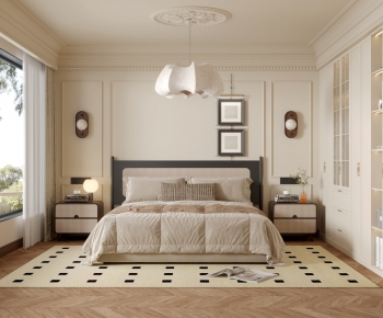 French Style Bedroom-ID:381948956