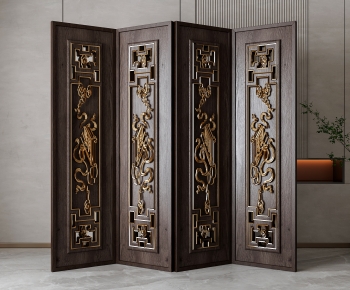 New Chinese Style Chinese Style Wooden Screen Partition-ID:719161992