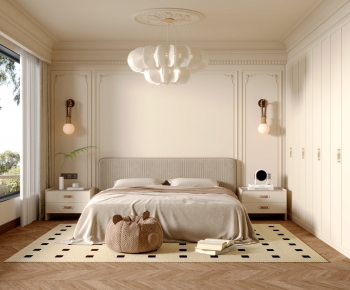 French Style Bedroom-ID:216387037