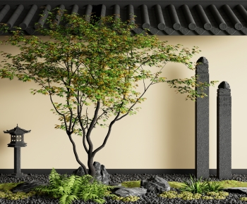 Chinese Style Garden-ID:327424055