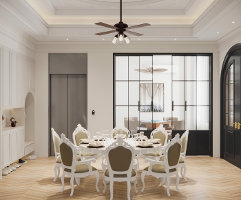 American Style Dining Room-ID:296060098