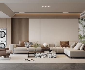 Modern A Living Room-ID:627027996