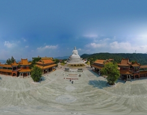 寺庙绿化风景HDR-ID:5938969