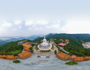 寺庙绿化风景HDR-ID:5938971