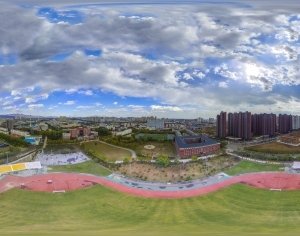 运动健身广场全景HDR-ID:5938974