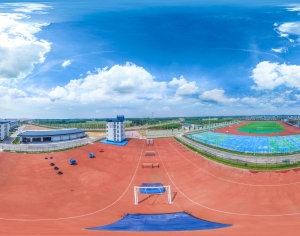 运动健身操场广场全景HDR-ID:980361941